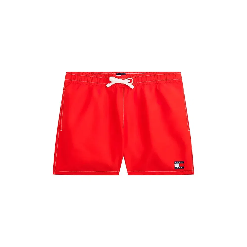 Пляжные шорты Tommy Hilfiger regular fit, красный — фото 3