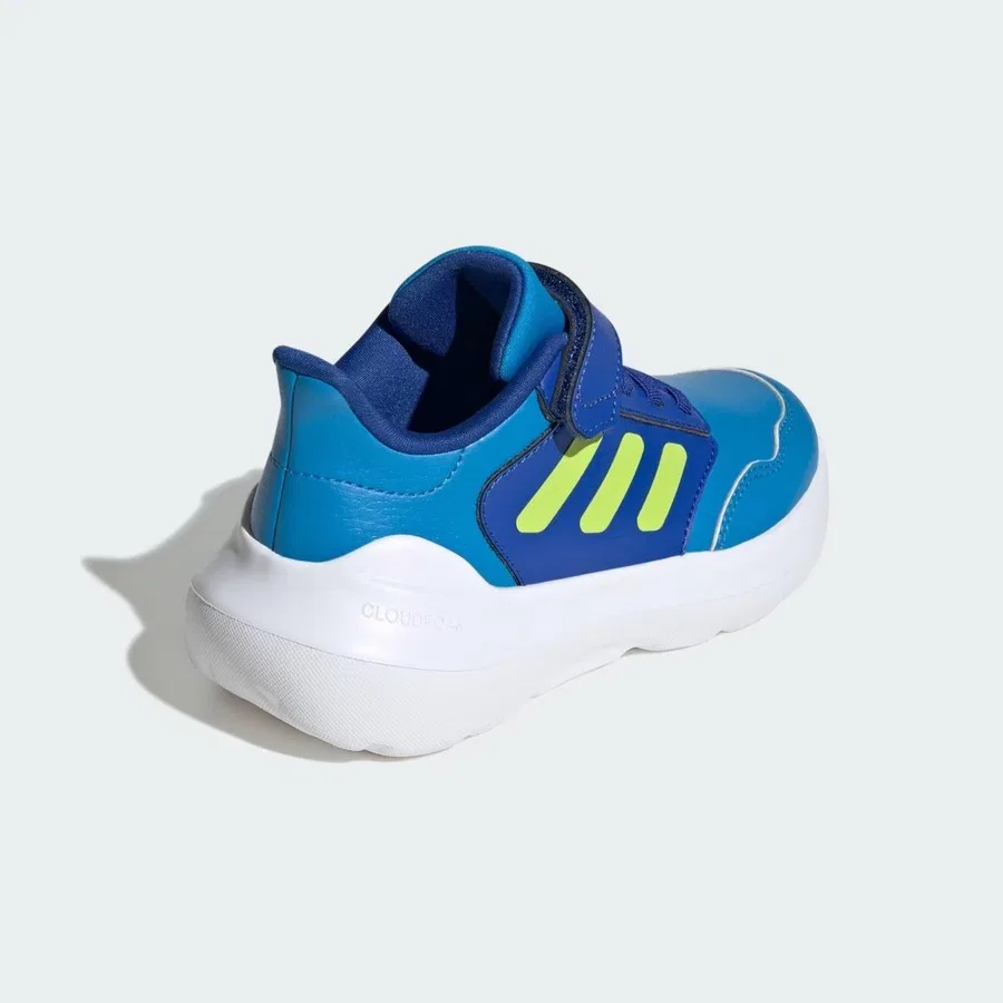 Кроссовки детские с липучкой и эластичным шнурком Tensaur Run 3.0 adidas, 31.5, Смешанный — фото 4