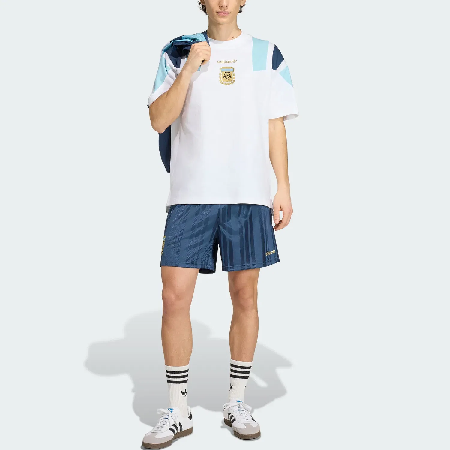 Футболка EQT, белая, Adidas Originals, White — фото 3