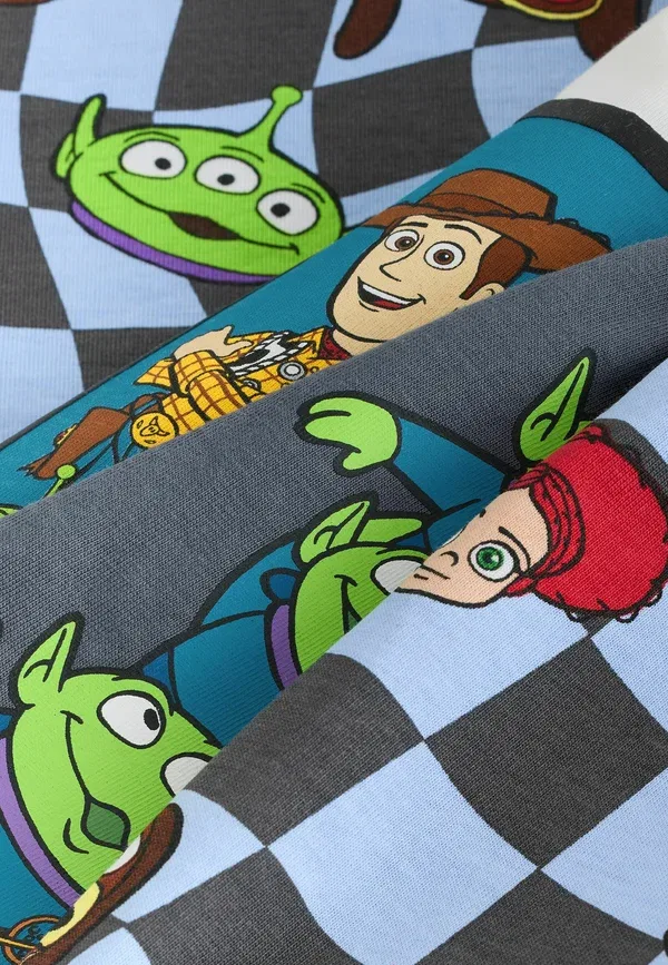 Комплект пижамы с принтом Disney Pixar Toy Story 2 pack set Next Black, Green, White, белый/черный/синий/зеленый — фото 4