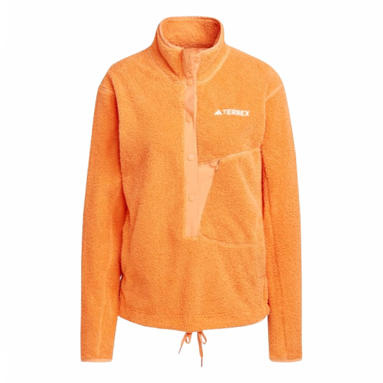 

Толстовка Adidas Terrex XPLORIC High-Pile-Fleece, оранжевый