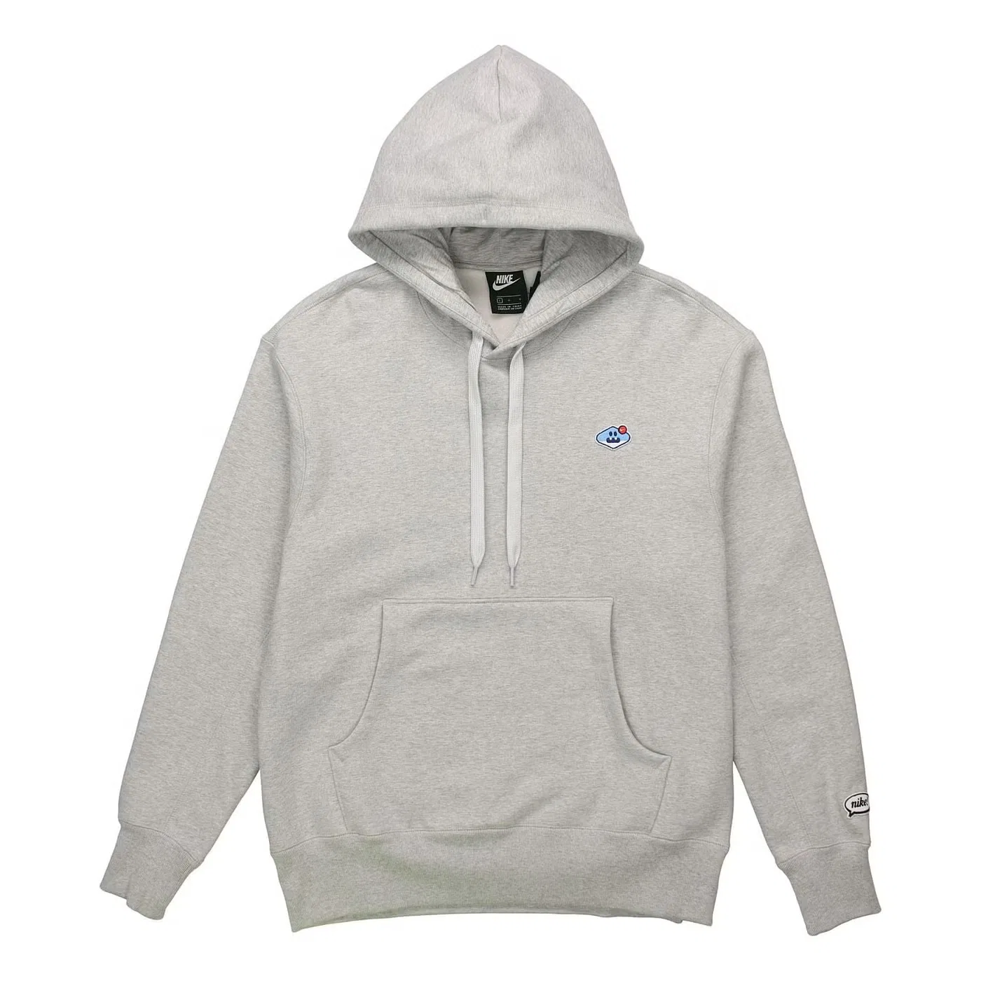 Худи с принтом Sportswear Airmoji Nike, серый