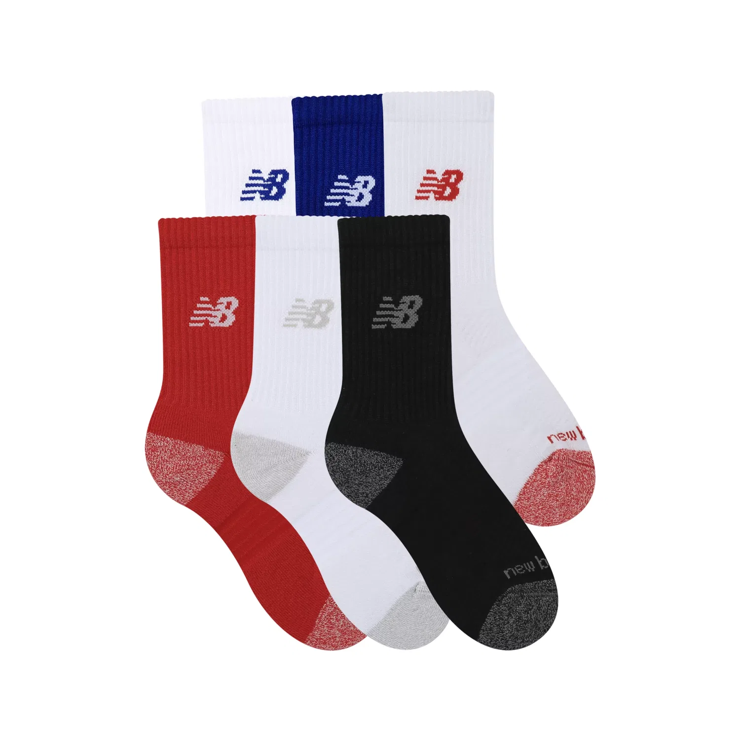 Детские носки New Balance 6 пар Royal Blue — фото 3