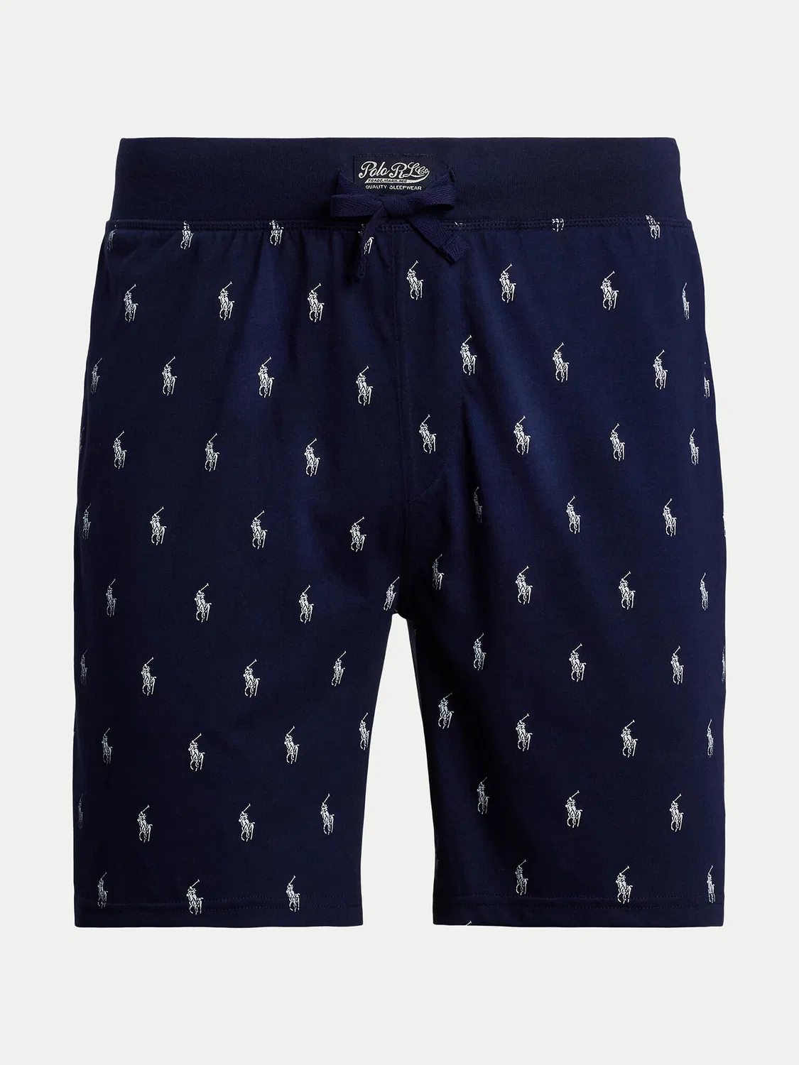 Мужские пижамные шорты приталенного кроя Polo Ralph Lauren, темно-синий — фото 4
