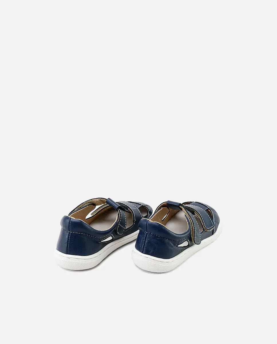 Детские сандалии barefoot из кожи Eli 1957, Azul — фото 2