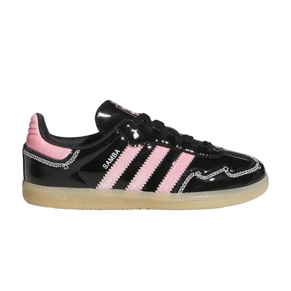 Кроссовки Adidas Samba Og Little Kid, черный