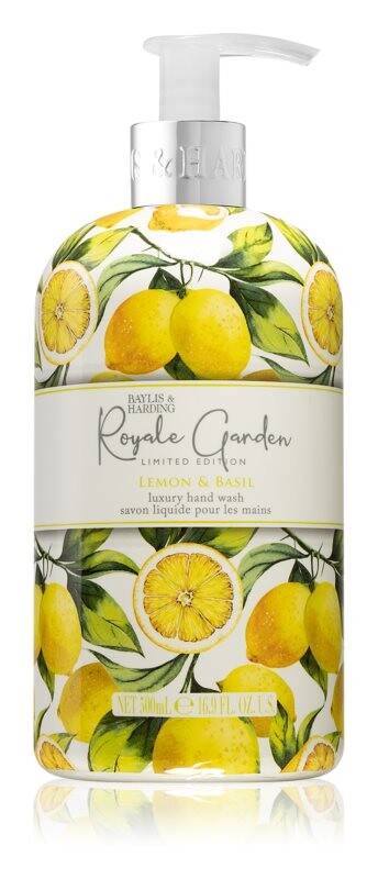 

Жидкое мыло для рук Baylis & Harding Royale Garden Lemon & Basil