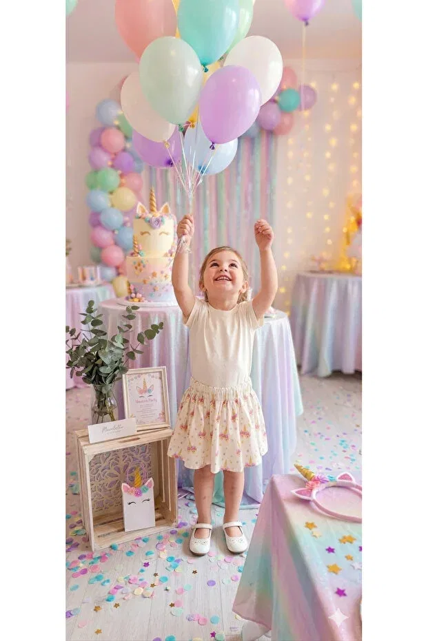 Детская юбка с принтом Miccolatte For You Tiny Heart, Unicorn