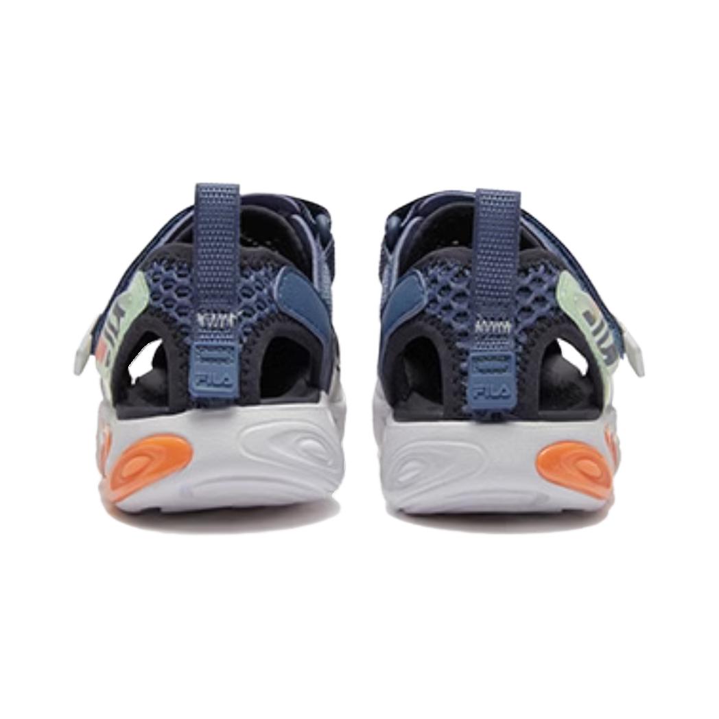 FILA KIDS Детские сандалии Firefly, нескользящие и дышащие, синие, для детей от 3 до 7 лет — фото 4