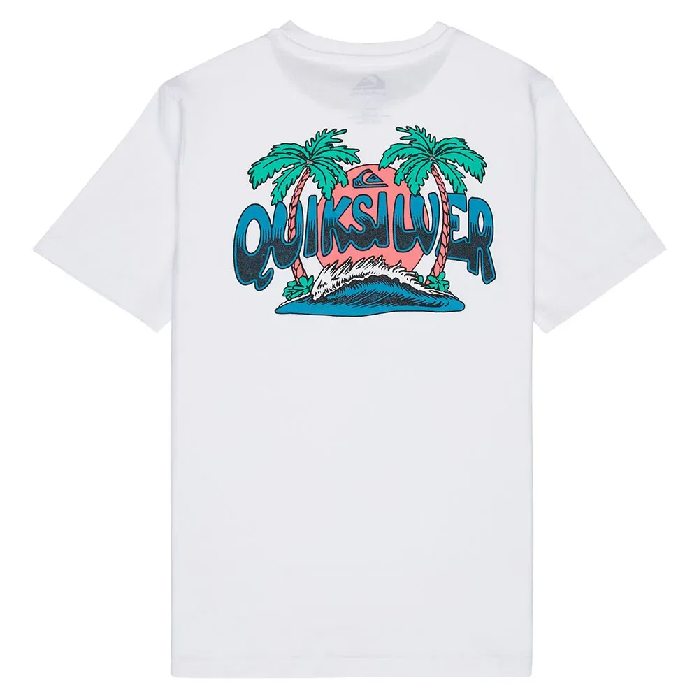 Футболка Palm Horizon Quiksilver, белый — фото 2
