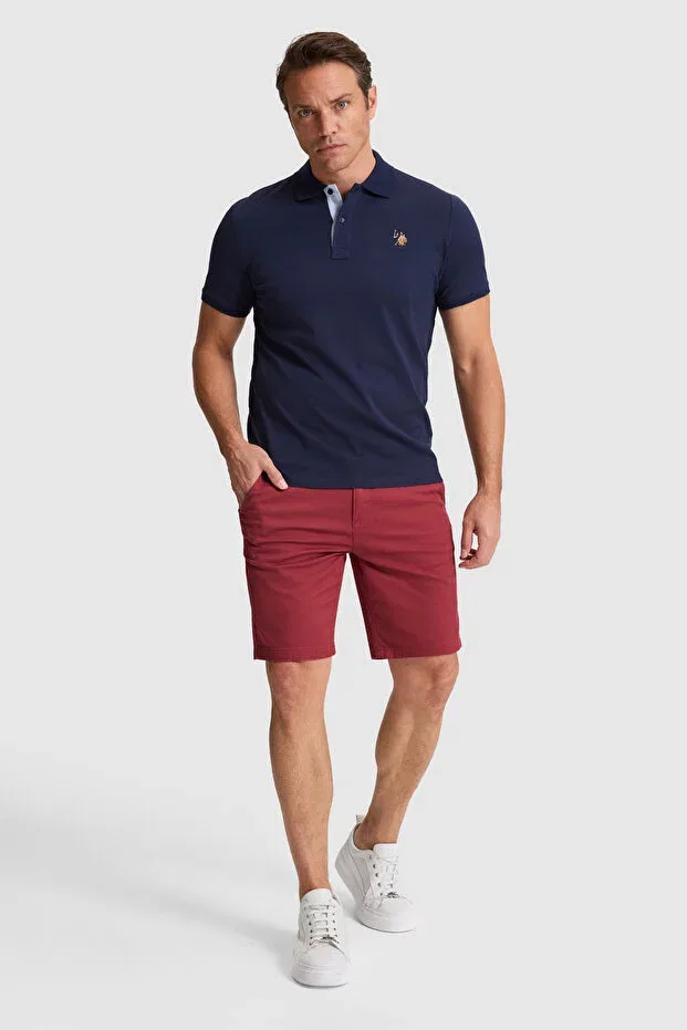 Мужские шорты хлопковые U.S. Polo Assn., Cherry