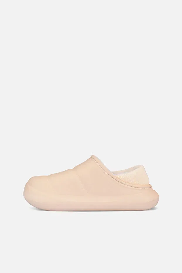 Детские тапочки для мальчиков с меховым воротником Vicco, Beige — фото 2
