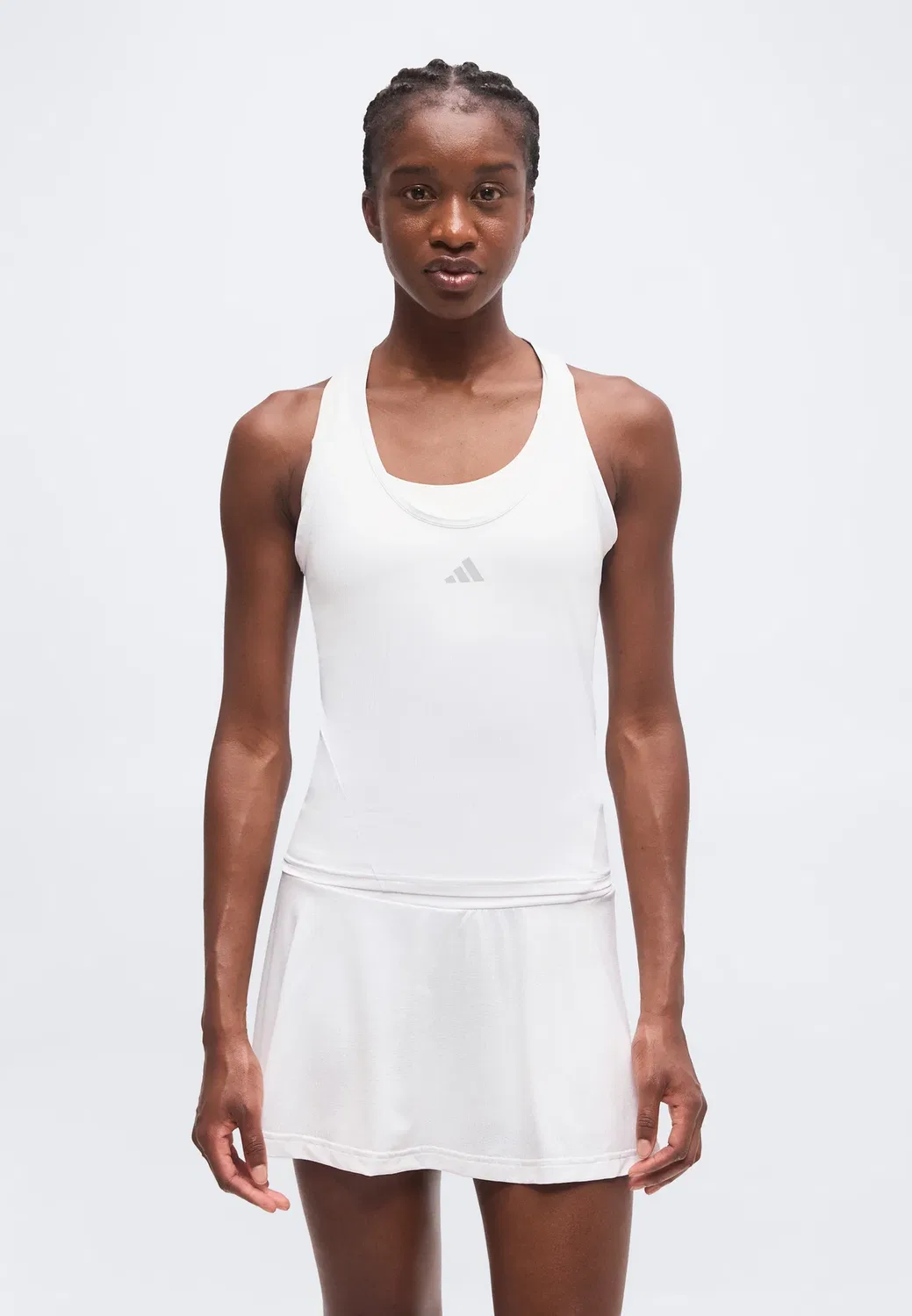 Клубная майка-топ Adidas Performance, White