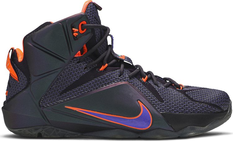 Кроссовки Nike LeBron 12 'Instinct', фиолетовый - фото