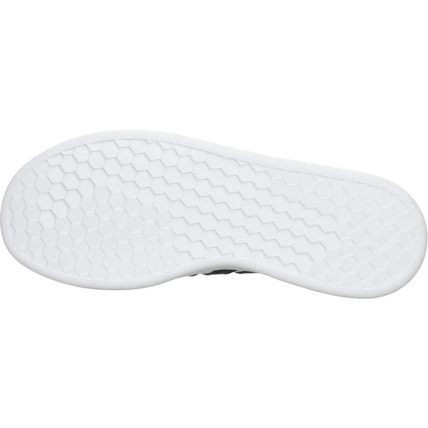 Детские кроссовки для мальчиков с синтетическим верхом Grand Court K Adidas, Cloud White Core Black — фото 4