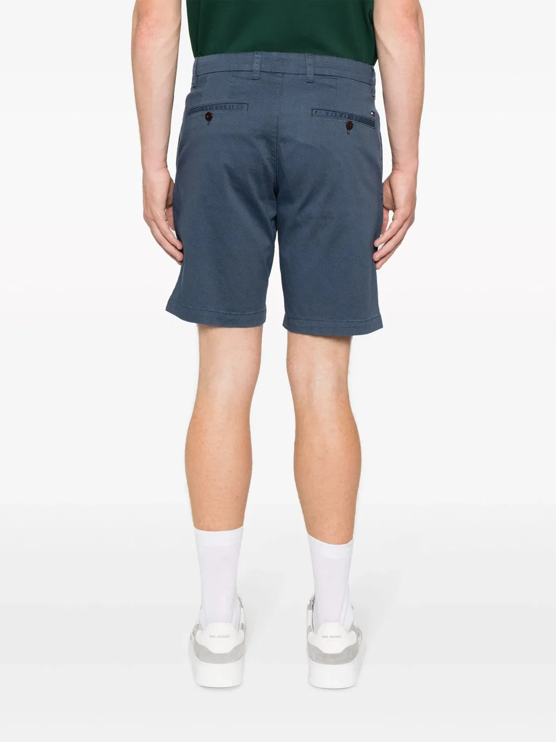 Брюки-шорты Brooklyn из хлопкового чиноса Tommy Hilfiger, индиго — фото 4