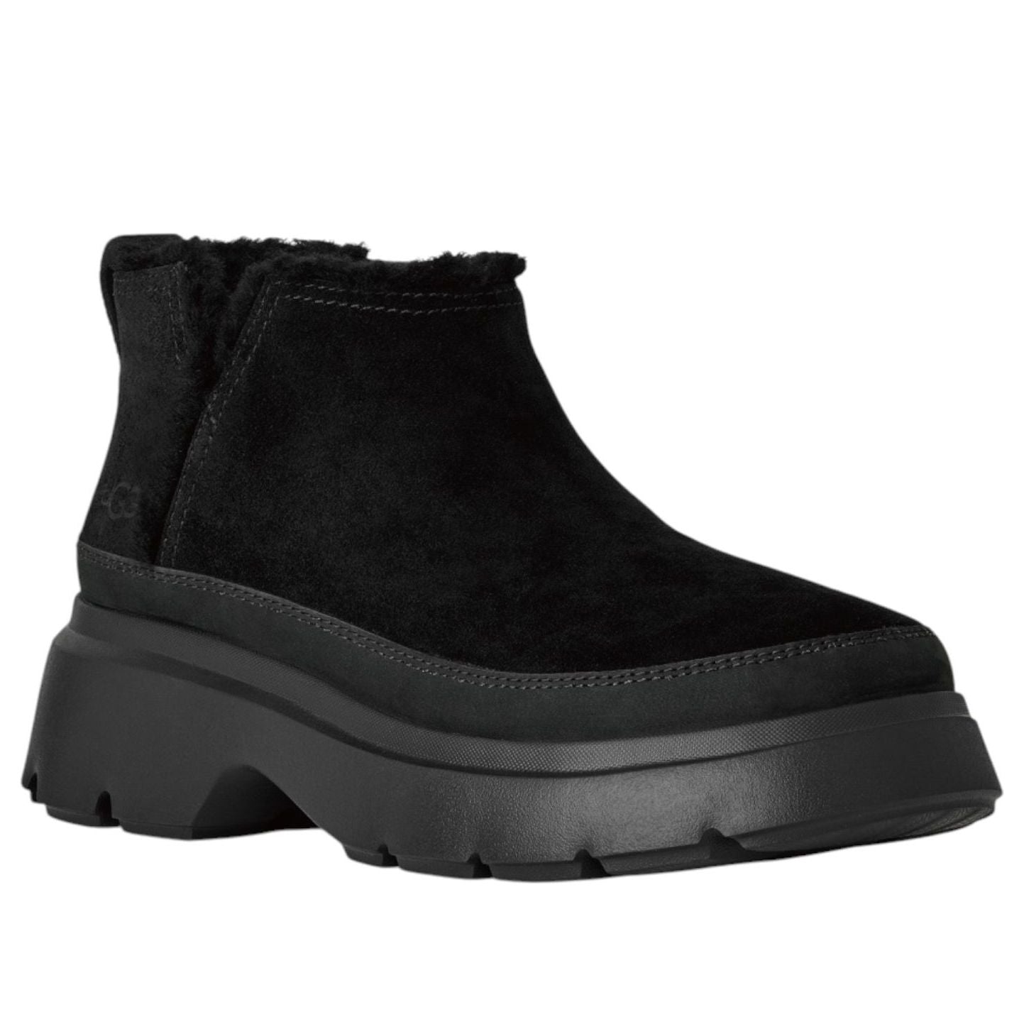 Ботинки (WMNS) UGG Calimuze Ultra Mini Slip On-Snow Boots 'Black' — фото 2
