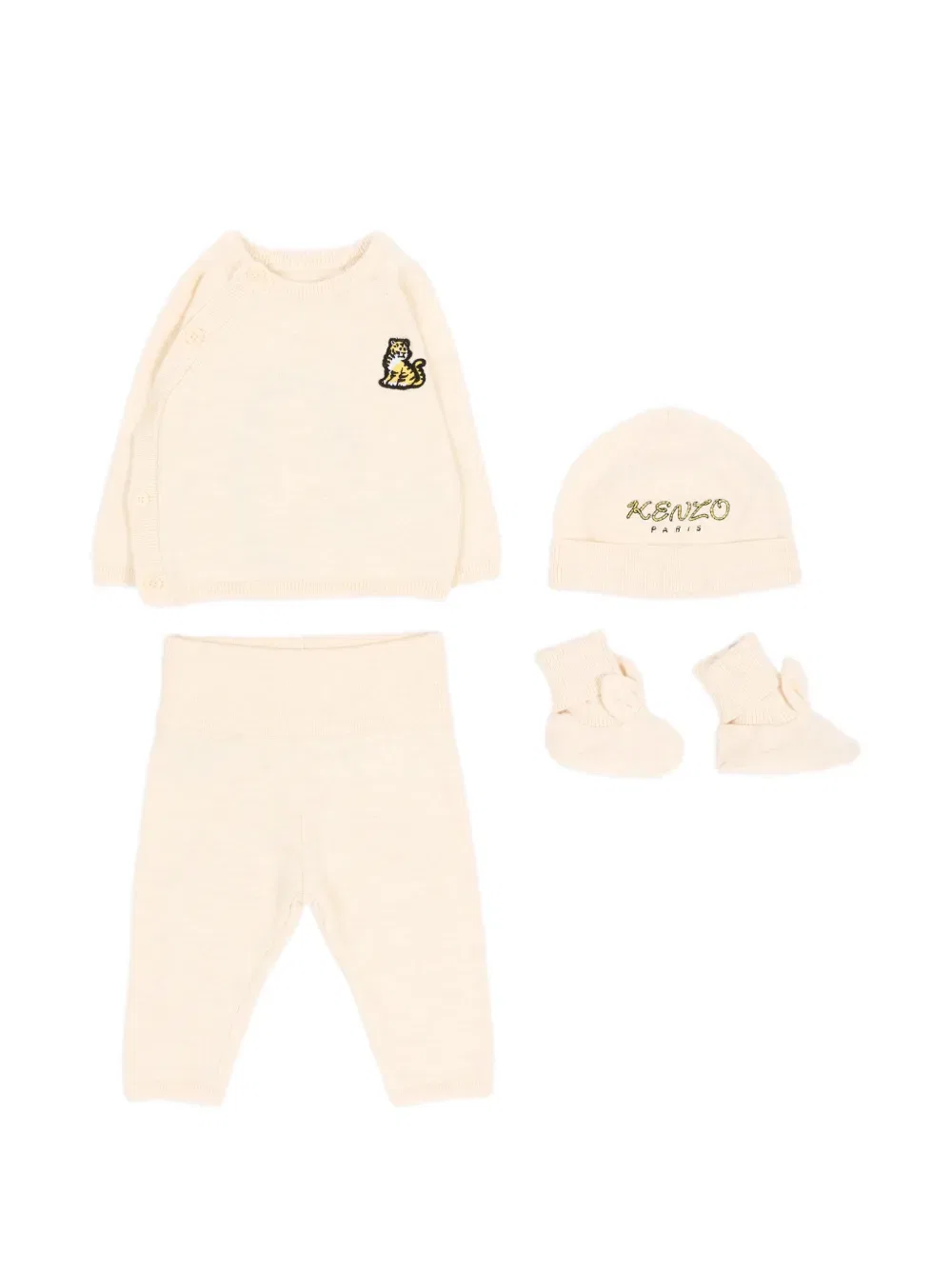 Комплект для новорожденных Tiger Kenzo Kids, белый