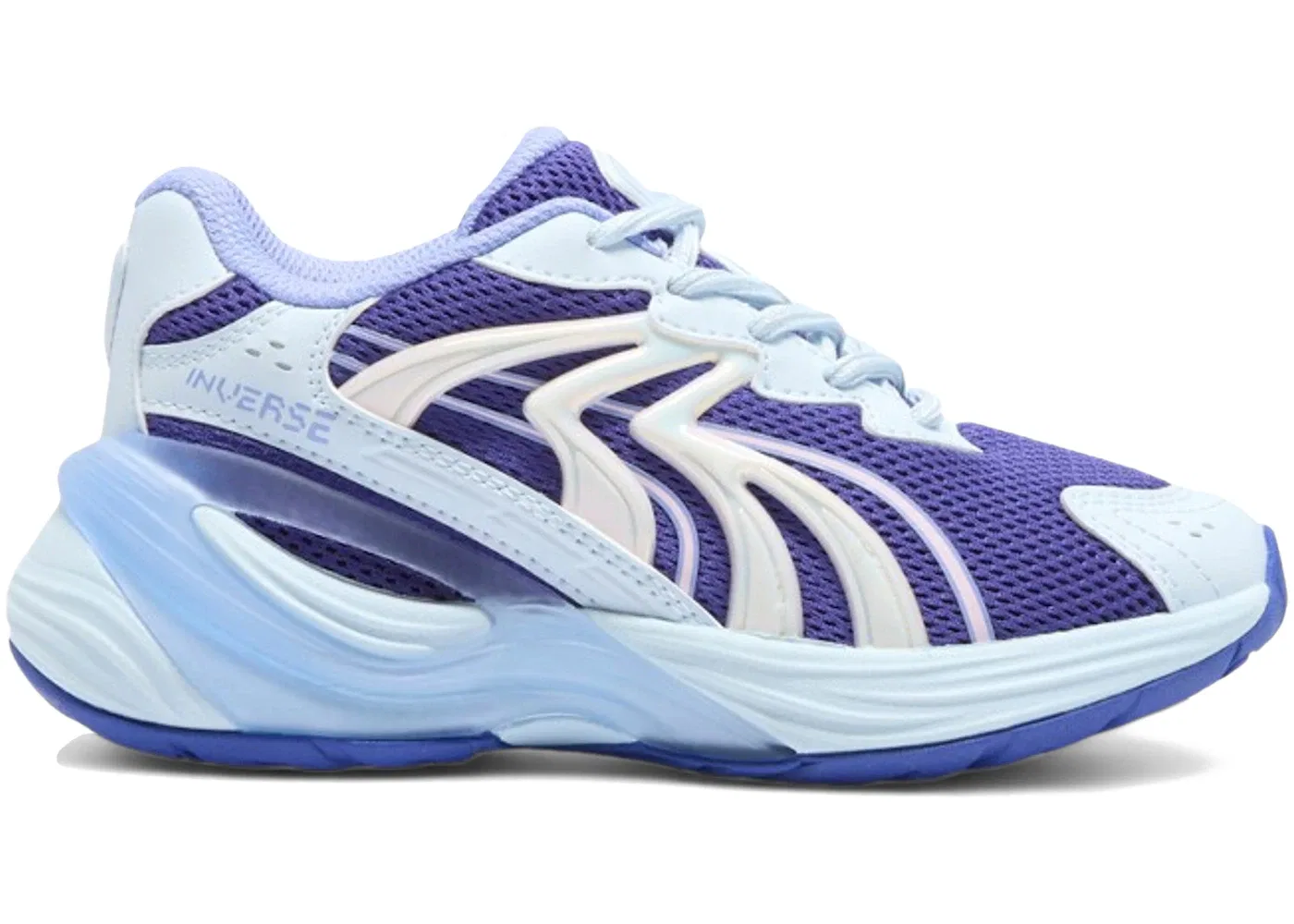 Детские кроссовки Lifestyle Puma Inverse Puma, Lapis Lazuli/Icy Blue/Pearl Pink