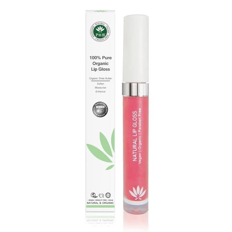 

Блеск для губ PHB Ethical Beauty 100% Pure Organic, 10 мл, Camellia