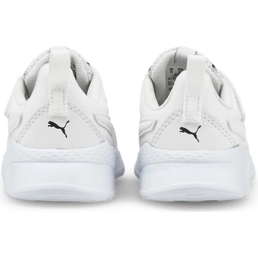 Кроссовки детские с липучкой и шнуровкой Anzarun Lite Puma, Белый — фото 2