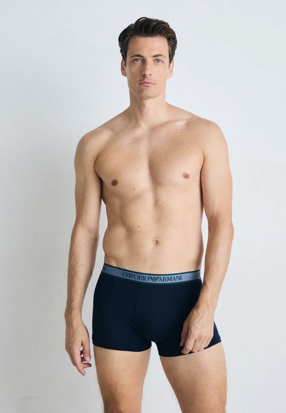 Комплект из 3 сундуков Emporio Armani, Blu/Stone/Pine — фото 4