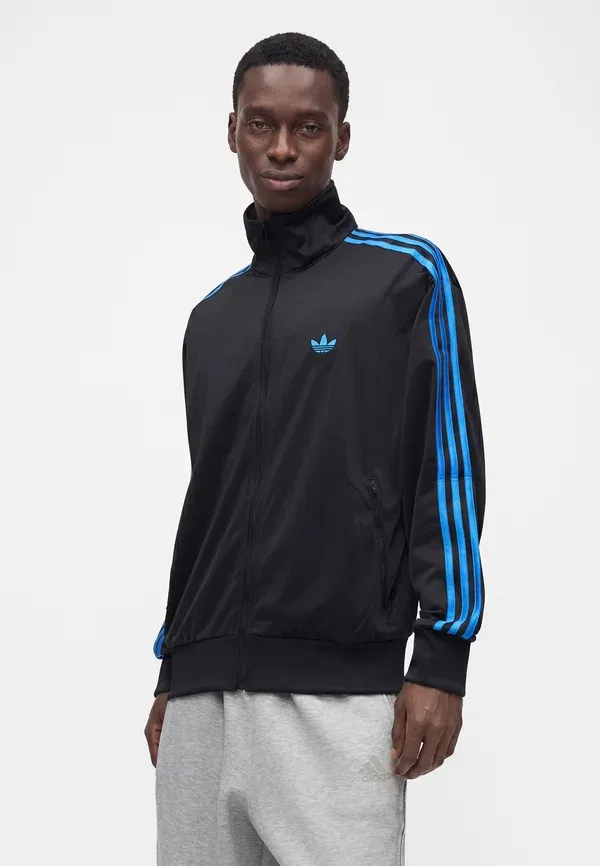 Куртка Firebird унисекс - летняя куртка Adidas Originals, черный/ярко-синий — фото 4