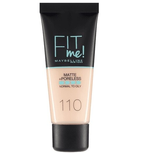 

Тональный крем 110 Фарфор, 30 мл Maybelline, Fit me