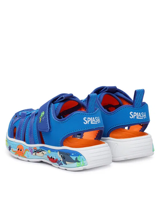 Сандалии Infants' Play Scene Splash Skechers, синий — фото 3