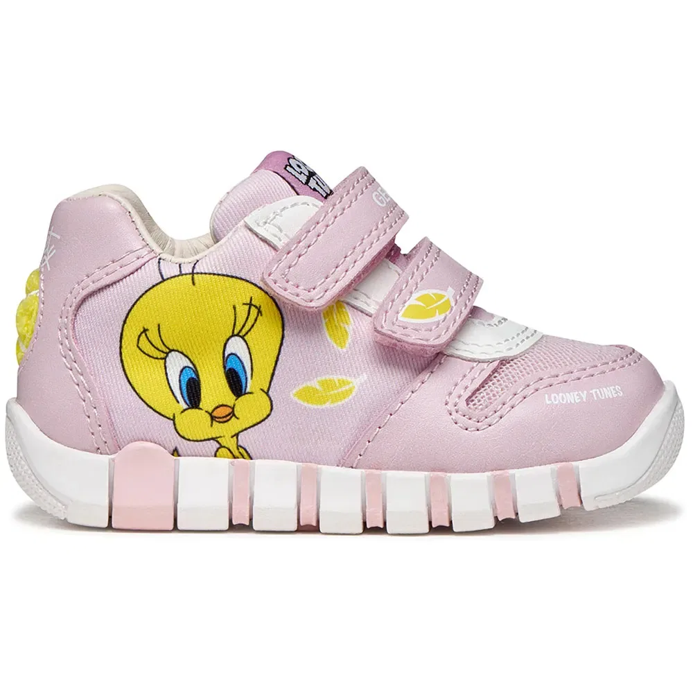 Кроссовки slip-on Geox Iupidoo, розовый