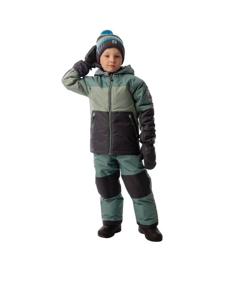 Детский комплект из куртки и полукомбинезона CHILL Deux par Deux, Sage Green