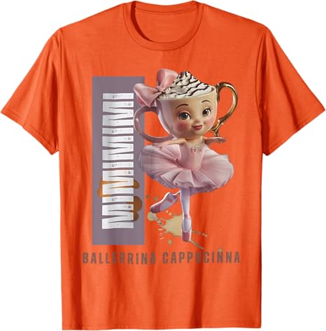 

Футболка Cappuccina Ballerina Gen Z, оранжевый