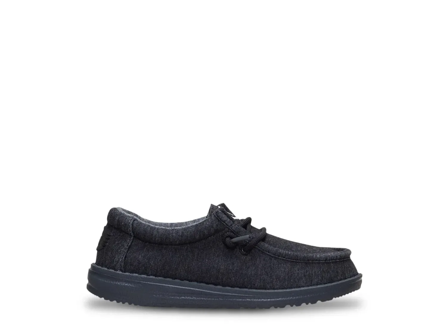 Slip-on Wally Stretch Jersey, HEYDUDE, черный — фото 2