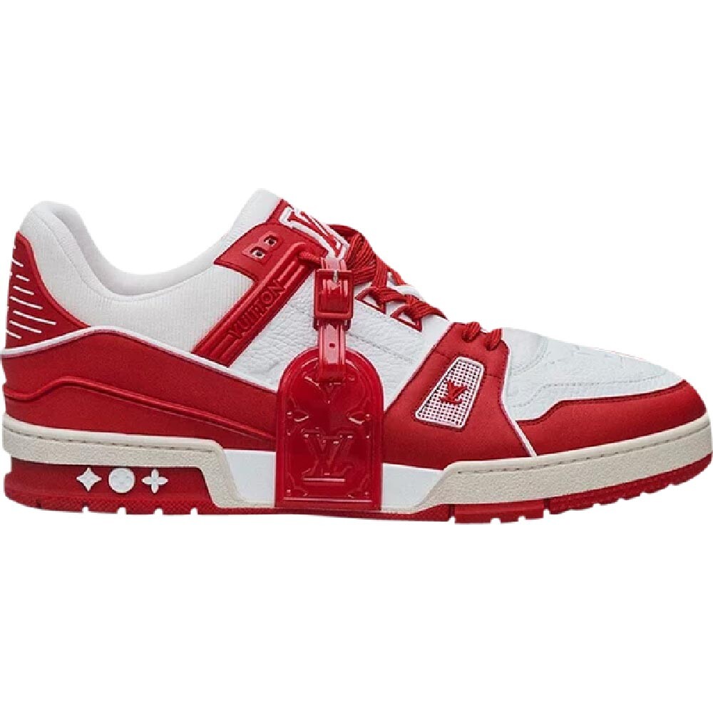 

Кроссовки Product (RED) x Louis Vuitton Trainer, красный/белый