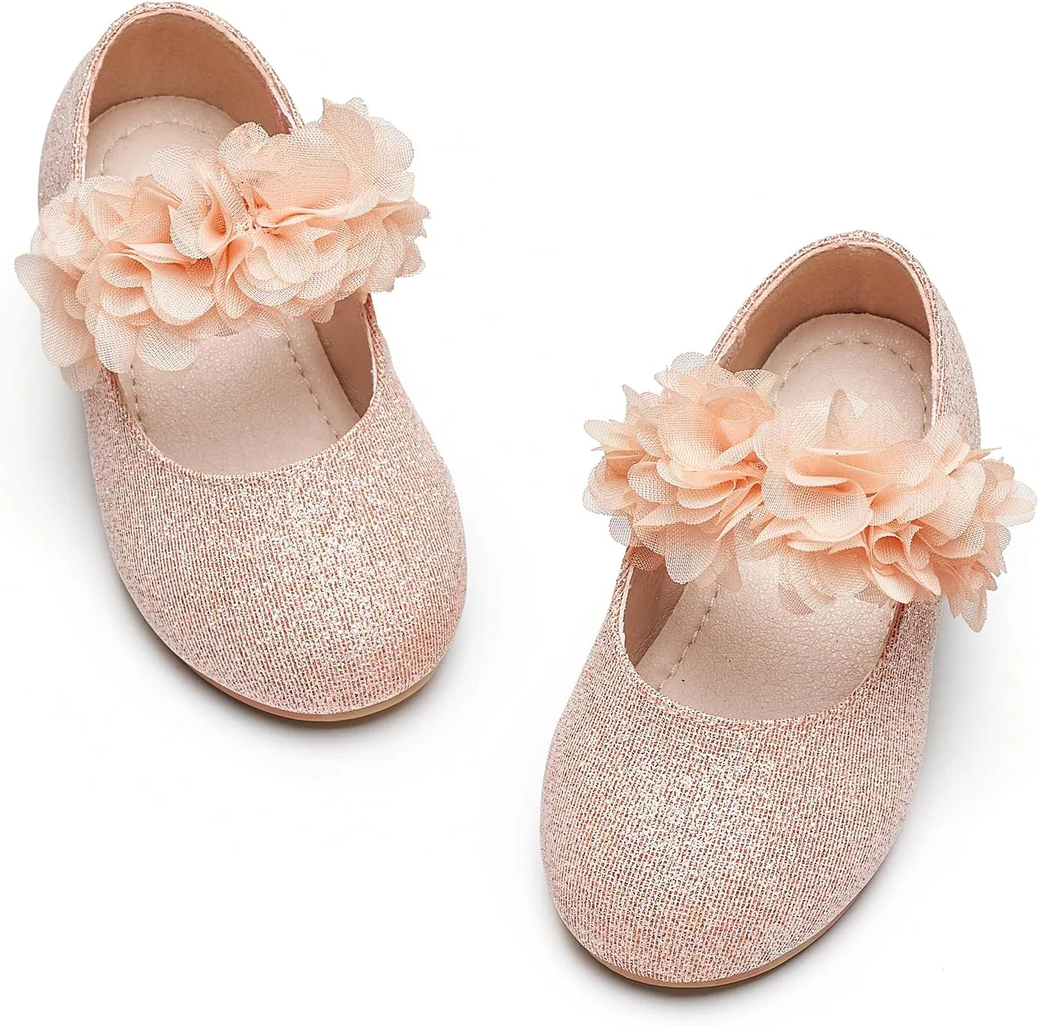 Детские балетки для девочек Mary Janes Kiderence, Pink