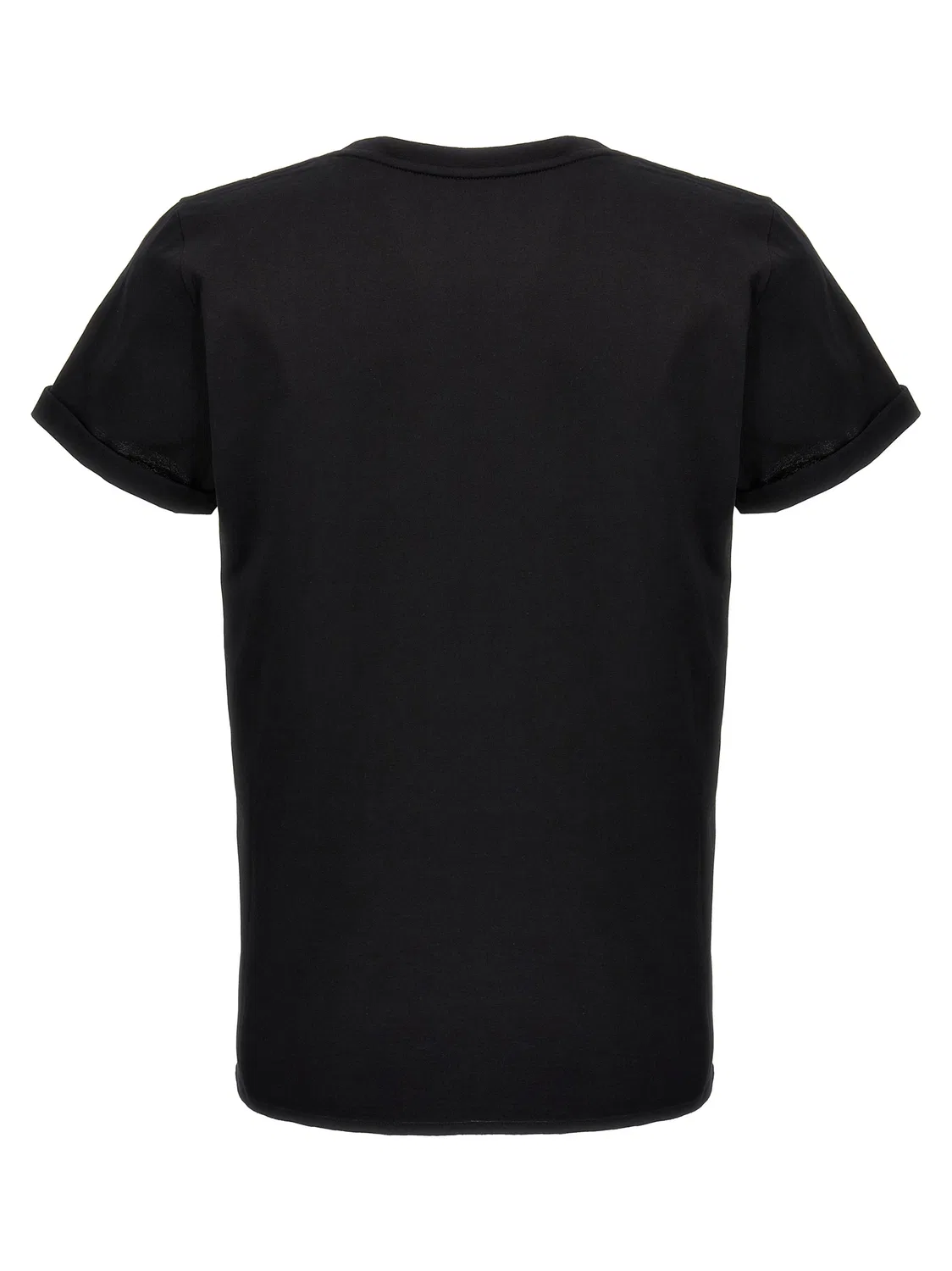 Мужская футболка с принтом логотипа Rive Gauche Saint Laurent, Black — фото 2