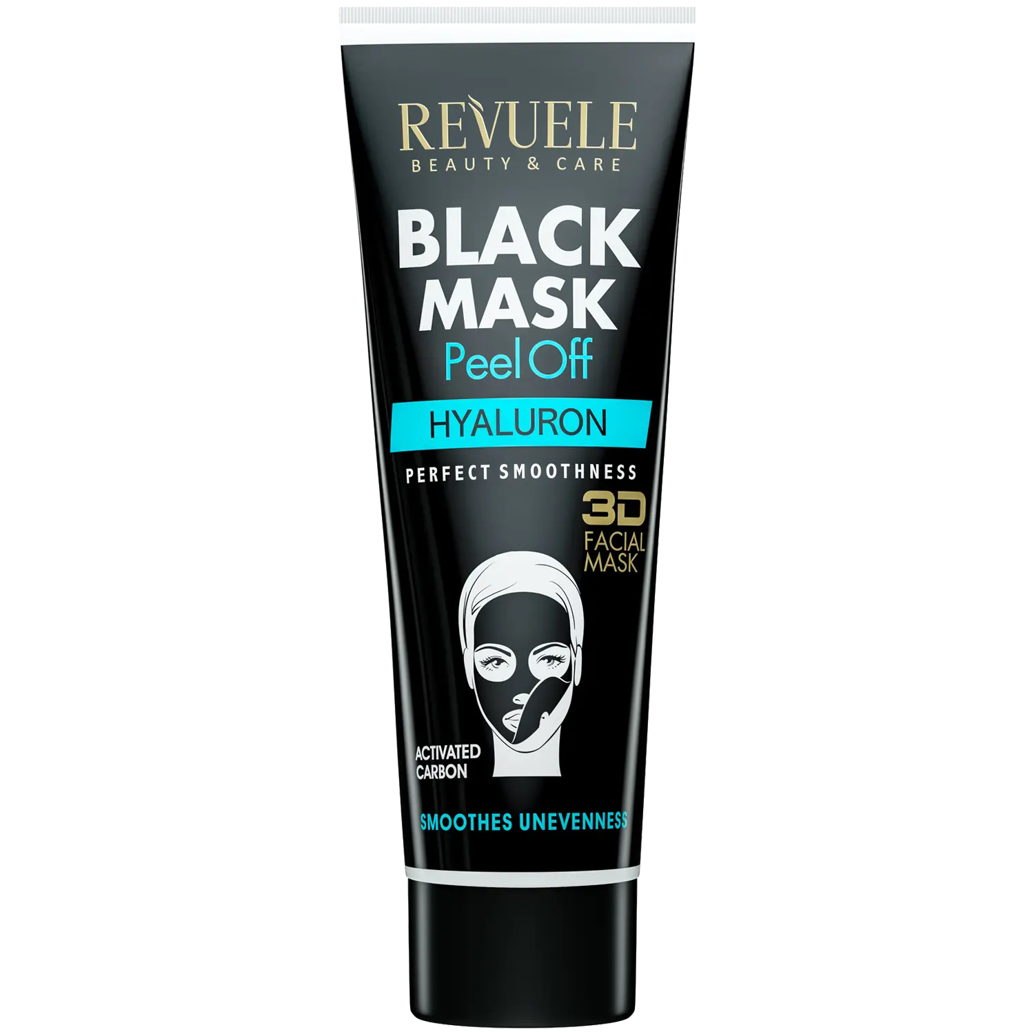 

Revuele Black Mask Peel Off Hyaluron Увлажняющая маска-пилинг для лица, 80 мл