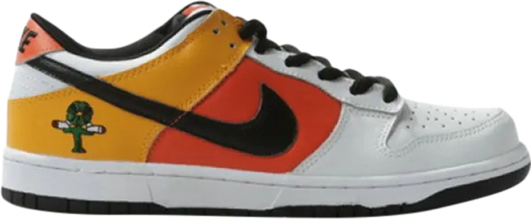 

Кроссовки Nike Dunk Low Pro SB, бело-оранжевый