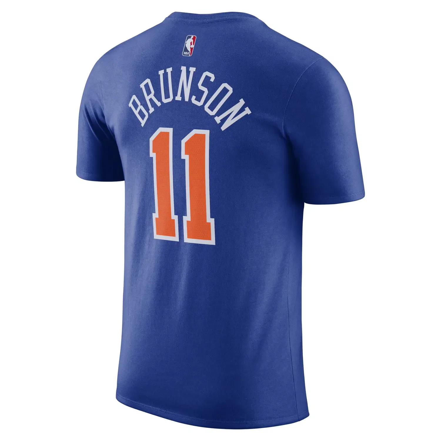 Мужская футболка с принтом New York Knicks Jalen Brunson Nike, Azul — фото 2