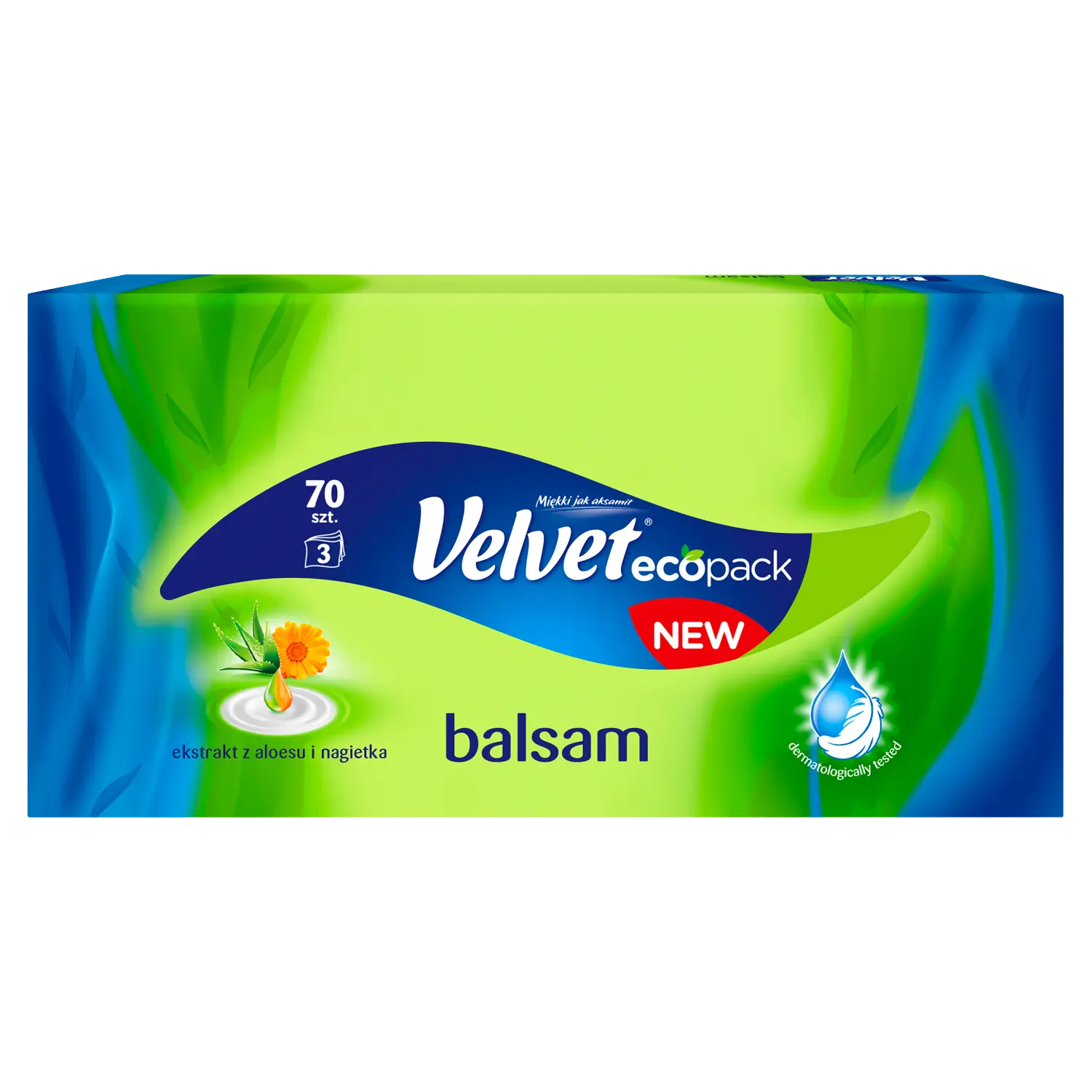 

Velvet Balsam салфетки, 70 шт., 1 упаковка