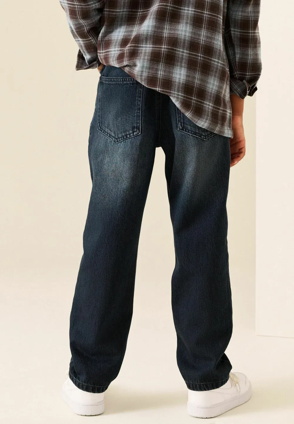Джинсы стандартного кроя - свободного кроя - джинсы свободного кроя Next, Denim Dark Blue — фото 2