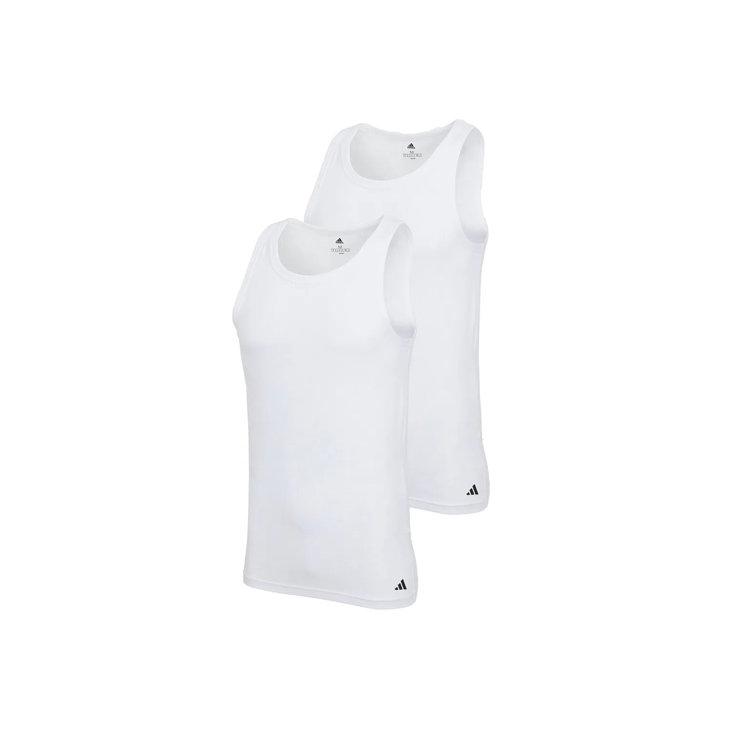 Мужская майка-борцовка с логотипом Adidas Originals, White
