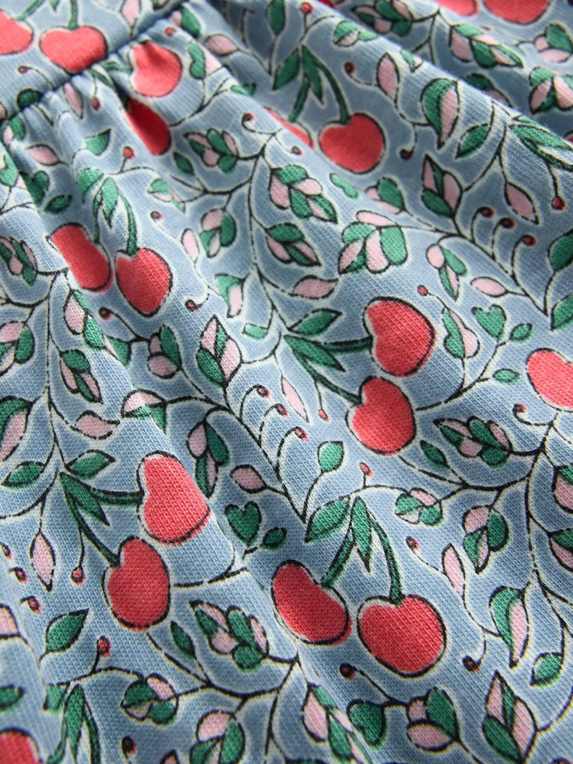 Платье с принтом, модель Heart Back Boden, красный — фото 4