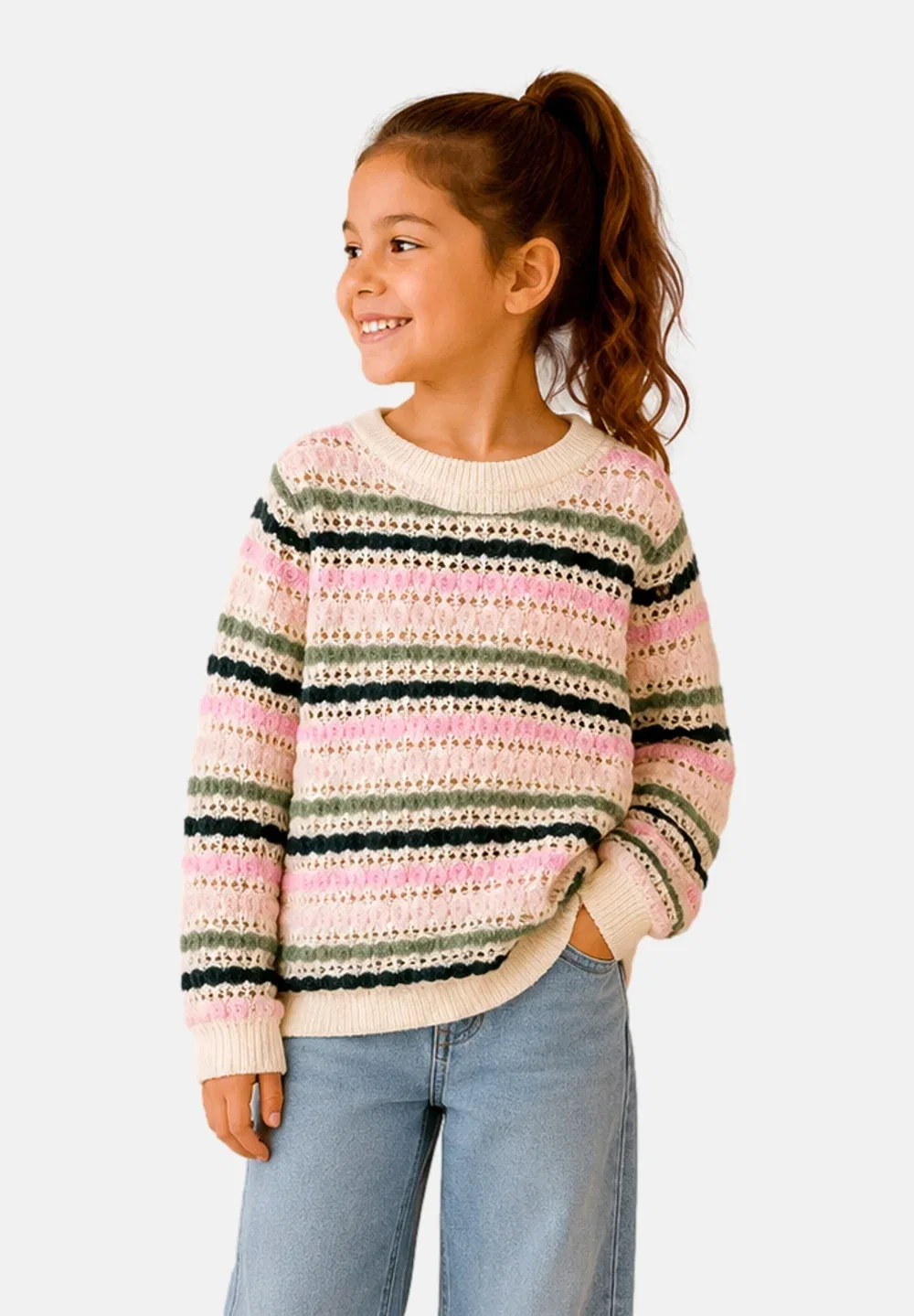 Strickpullover Пуловер Kayla - джемпер Name It, Rosa — фото 2