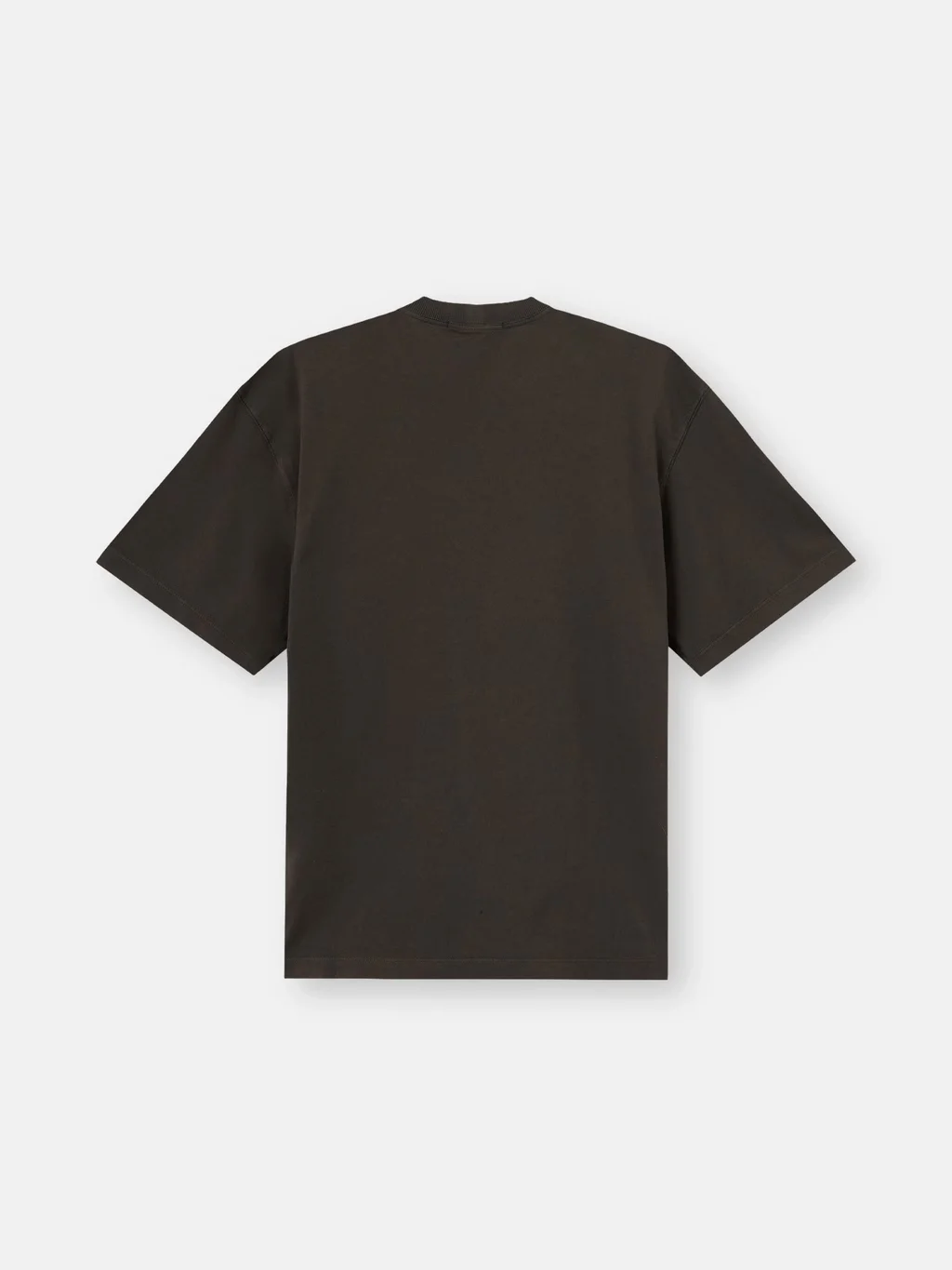 Мужская футболка Stone Island Regular-fit With Compass Patch, угольно-серый — фото 3