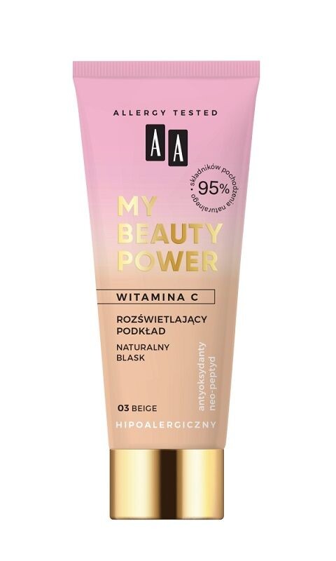 

AA My Beauty Power Праймер для лица, 03 Beige