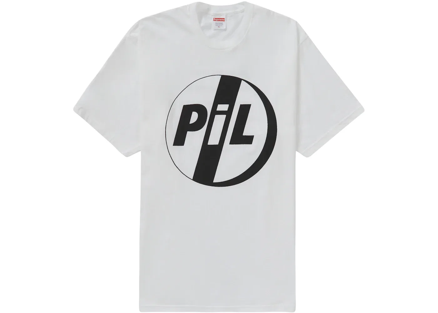 Мужская футболка с принтом Supreme PiL Tee, White