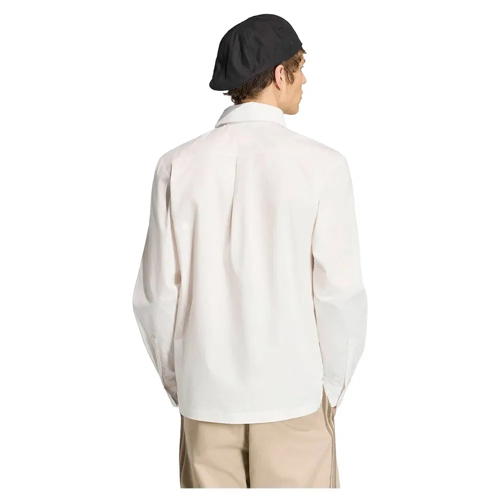 Рубашка с длинным рукавом 3 Stripes Button Up Adidas Originals, белый — фото 2