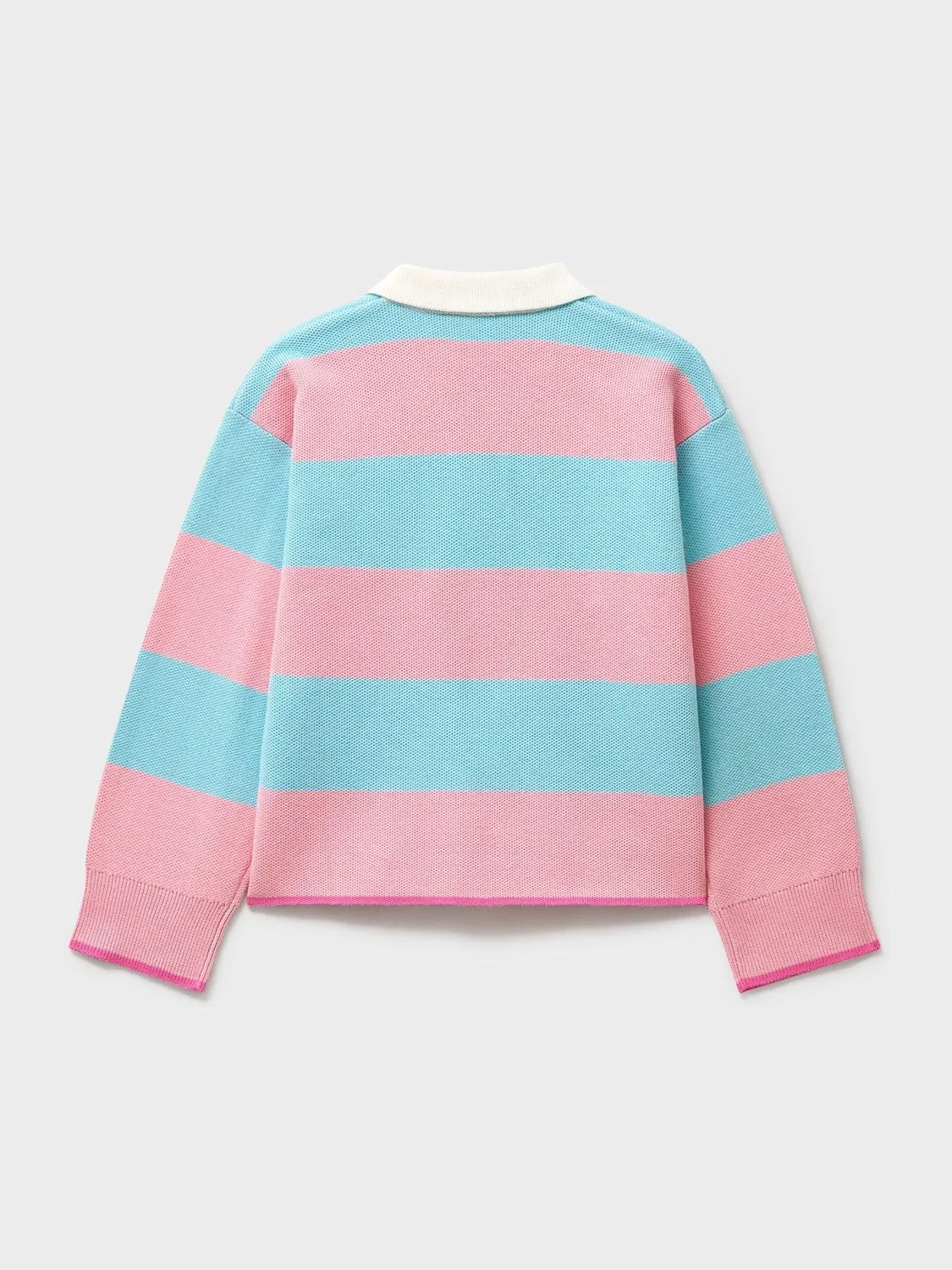 Джемпер регбийный оверсайз Heritage Crew Clothing, синий — фото 2