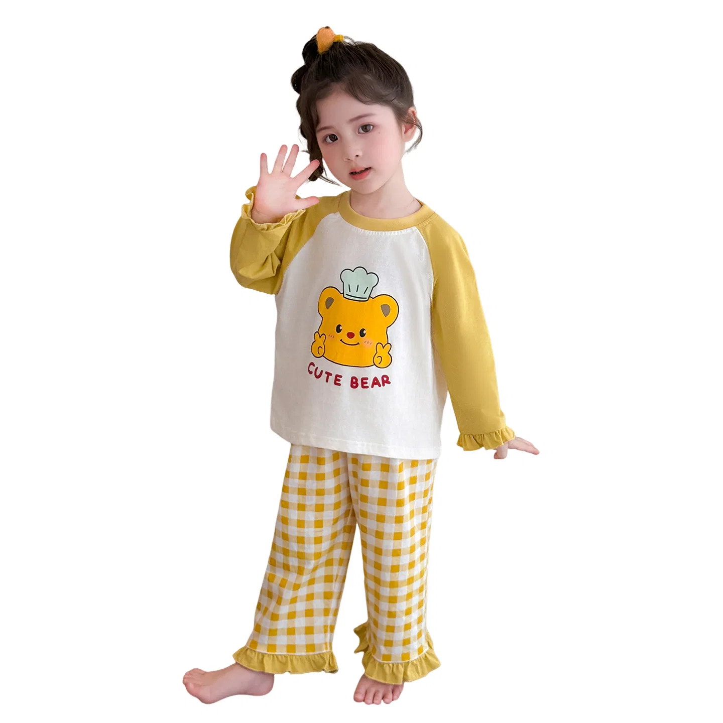 Детский комплект пижамы Lanza, Yellow